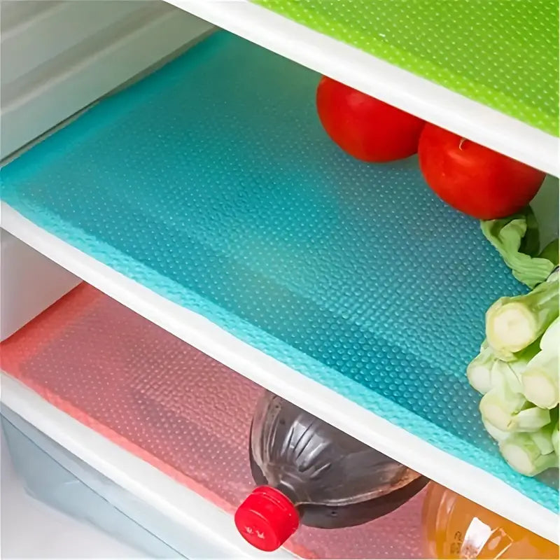 Silicone Fridge Liner, Multifunctional Refrigerator Mat, Anti Frost Waterproof Pad, Non Adhesive Kitchen Drawer and Cabinet Liner EVA Fridge Mats for Shelf, Washable Liners for Home Kitchen Silicone Fridge Liner, Multifunctional Refrigerator Mat, Anti Frost Waterproof Pad, Non Adhesive Kitchen Drawer and Cabinet Liner EVA Fridge Mats for Shelf, Washable Liners for Home Kitchen